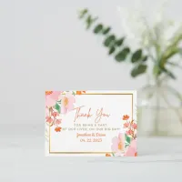 Wedding Thank You Card