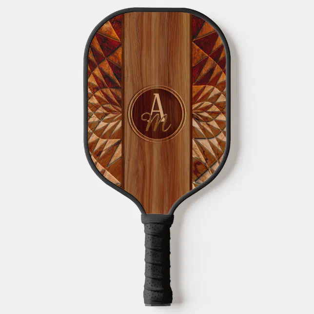 Wood Pattern Pickleball Paddle