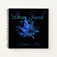 Personalized Lunar Moth Dream Journal