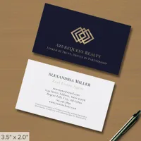 Elegant Luxury Logo Business Card