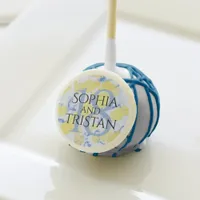 Elegant 18th Porcelain Wedding Anniversary Cake Pops