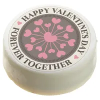 Array of Hearts Forever Together Valentine Chocolate Dipped Oreo