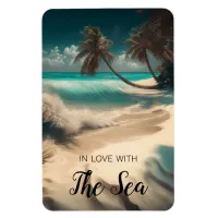 In Love with the Sea | Tropical Art Magnet