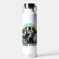 Black Lab | Lab Mom Dog Personalized Water Bottle