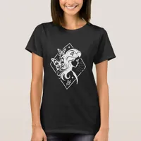 Celestial Boho Butterfly Girl T-Shirt