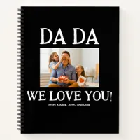 Dada Fathers Day Personalized Custom Notebook