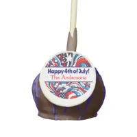 Fourth of July | Stars and Stripes Personalized Cake Pops