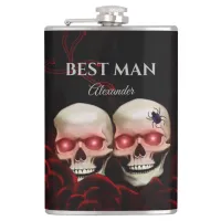 Best man groomsmen gift wedding favor flask