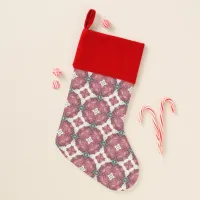 Patterned  christmas stocking