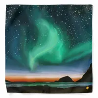 Aurora Borealis - Oil Painting Bandana