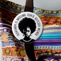 February is National Black History Month  Button