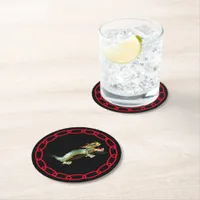 Paper Coaster - Dragon and Red Chain