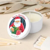 Merry Christmas - Santa Claus Mini Candle Favors