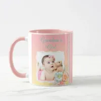 Personalized "Grandma's Girl" Pink Coffee Mug