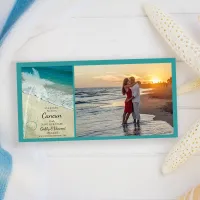 Tropical Beach Destination Wedding Save the Date