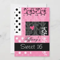 Sweet Sixteen party Invitation