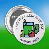 National Green Juice Day - January 26th Button