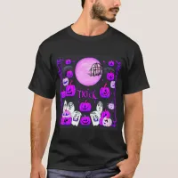 Spooky Night Delight: Trick or Treat Halloween Tee