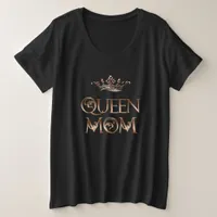 Queen Mom Plus Size T-Shirt