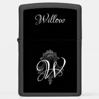 Personalized Monogram Initial  Zippo Lighter