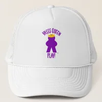 Yas Queen Play Fun Board Game Slogan Art Trucker Hat