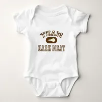 Team Dark Meat at Thanksgiving Baby Bodysuit