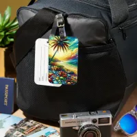 Gorgeous Ai Art | Coastal Beauty  Luggage Tag