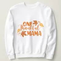 Thanksgiving inspired typography  sweatshirt
