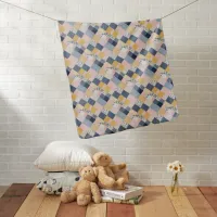 Patchwork Style Boho Patterned Rustic Retro Pretty Baby Blanket