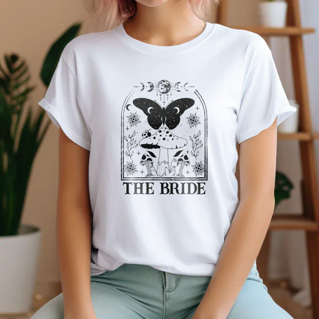 Bride Dark Boho Coven Bachelorette T-Shirt