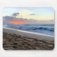 Coastal Beach Seascape Mouse Pad