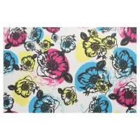 Large Floral Print Fabric