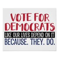 VOTE FOR DEMOCRATS