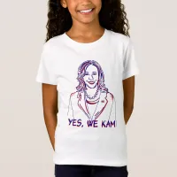 Yes, We Kam! Kamala Harris 2024 Election T-Shirt