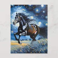 Galloping Horse  Postcard