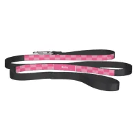 Hot Pink Light Pink Pattern Dog Leash