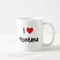 I Love Montana Coffee Mug