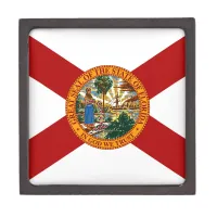 Florida State Flag Keepsake Box