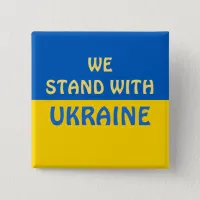 We Stand with Ukraine | Show Support  Button