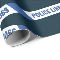 Police Officer Birthday Retirement Office Joke Wrapping Paper