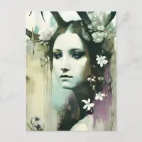 Pretty Pagan Goddess Postcard