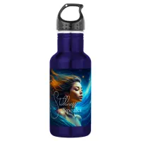 Stillness Speaks | Meditation Celestial Art Stainless Steel Water Bottle