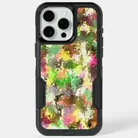 Paint Splatter Autumn Color Leaves Abstract Otterbox iPhone Case