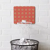 Christmas Holiday Charm Pattern 01 -  Mini Basketball Hoop