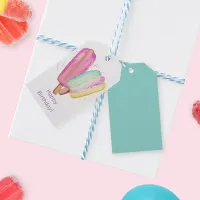 Ice Cream Aqua Kids Summer Happy Birthday Party    Gift Tags