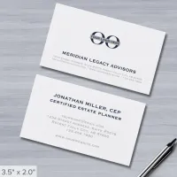 Modern Professional Minimalist Company Logo Business Card