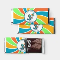 Dinosaur themed Kid's Birthday Party Personalized Hershey Bar Favors