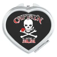 Captain Mom Compact Mirror