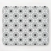 Mousepad with elegant abstract pattern