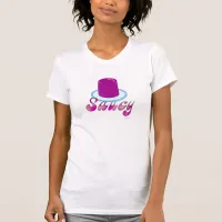 Saucy Cranberry Flirty Side Dish Slogan  T-Shirt